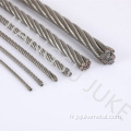 6 * 19 corde métallique en acier inoxydable